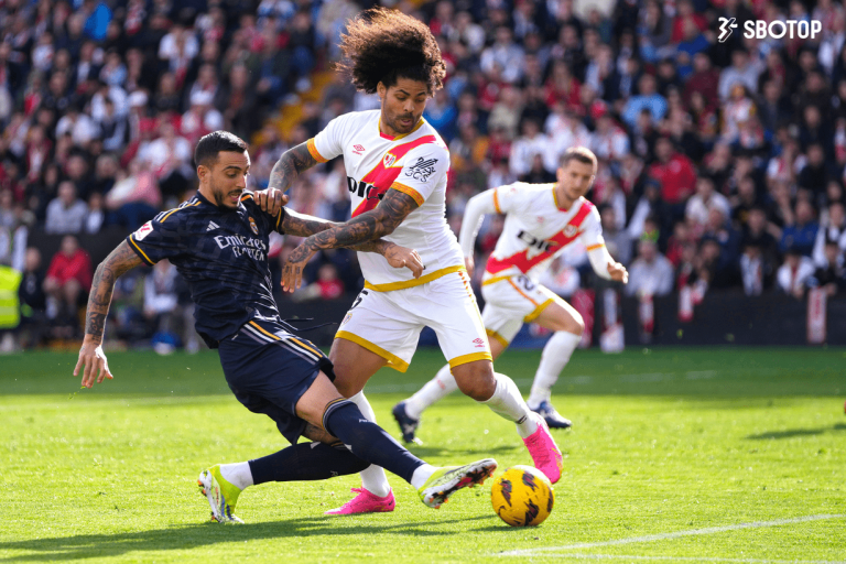 SBOTOP Real Madrid Kalah Point Dari Rayo Vallecano - 1