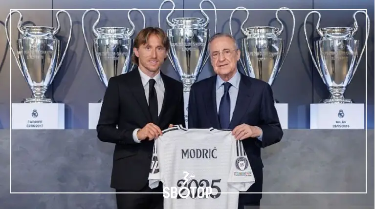 SBOTOP: Real Madrid Resmi Perpanjang Kontrak Luka Modric Hingga 2025