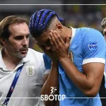 SBOTOP: Ronald Araujo Terpaksa Absen dalam Pertandingan Uruguay Melawan Kolombia