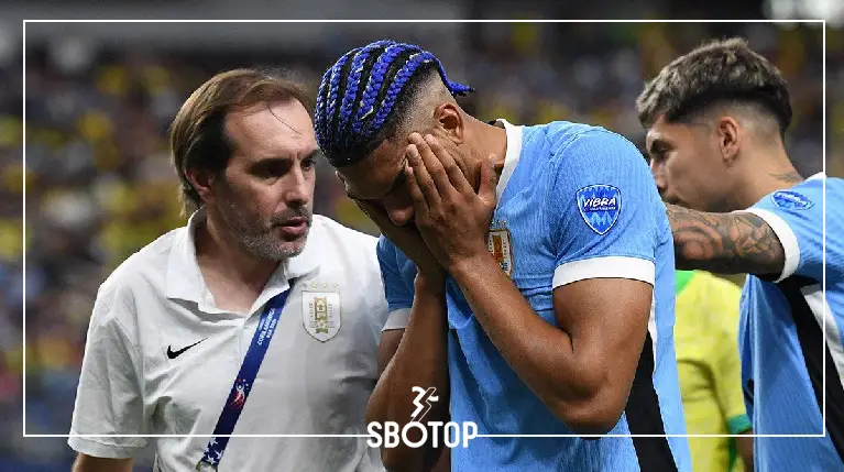 SBOTOP: Ronald Araujo Terpaksa Absen dalam Pertandingan Uruguay Melawan Kolombia