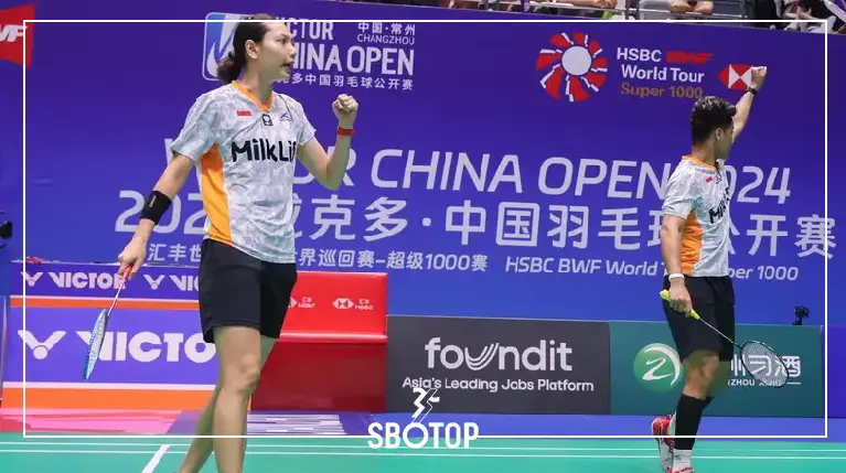 SBOTOP China Open 2024: Dejan/Gloria Melaju ke Semifinal Usai Kalahkan Ganda Malaysia