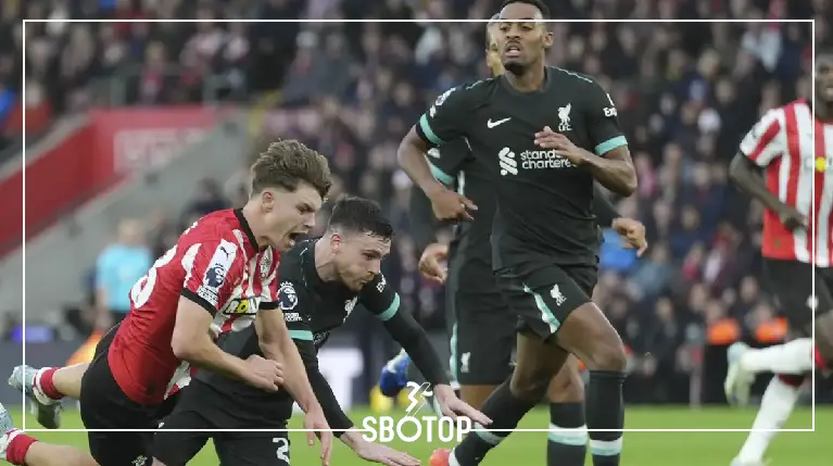 SBOTOP Hasil Liga Inggris: Liverpool Taklukkan Southampton Perlebar Jarak dengan Manchester City